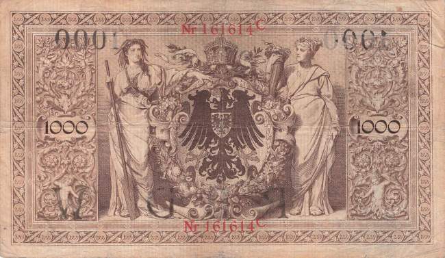 1000 Mark 1906 WC ro.26